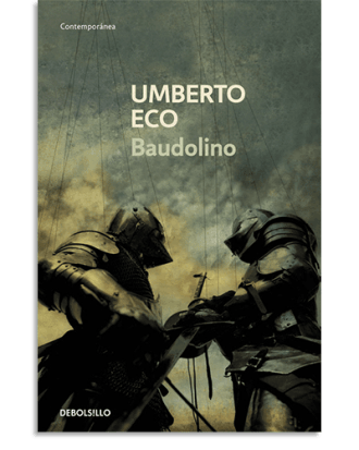 PORTADA DEL LIBRO BAUDOLINO DE Umberto Eco