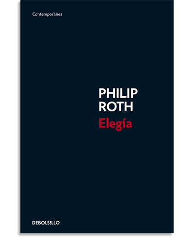 9788483465295 PORTADA DEL LIBRO ELEGÍA DE Philip Roth