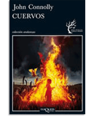 PORTADA DEL LIBRO CUERVOS DE John Connolly