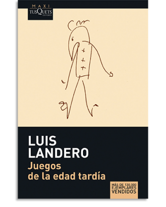 PORTADA DEL LIBRO JUEGOS DE LA EDAD TARDÍA DE Luis Landero