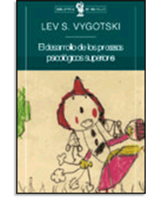 PORTADA DEL LIBRO EL DESARROLLO DE LOS PROCESOS PSICOLÓGICOS SUPERIORES DE Lev Vygotsky