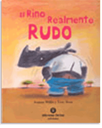 PORTADA DEL LIBRO RINO REALMENTE RUDO