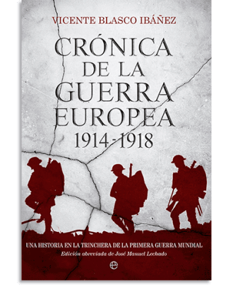 PORTADA DEL LIBRO CRÓNICA DE LA GUERRA EUROPEA DE Vicente Blasco Ibáñez