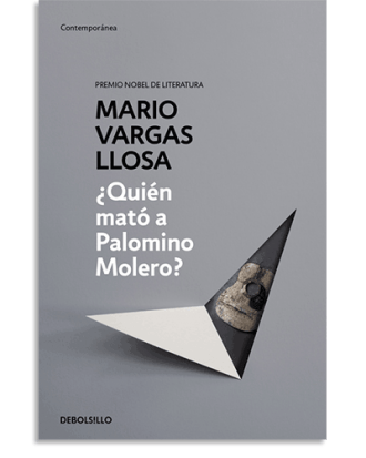 PORTADA DEL LIBRO ¿QUIÉN MATÓ A PALOMINO MOLERO? DE Mario Vargas Llosa