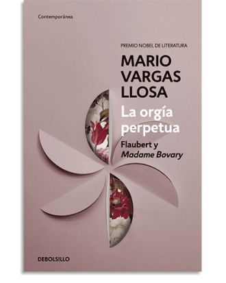 PORTADA DEL LIBRO LA ORGÍA PERPETUA DE Mario Vargas Llosa