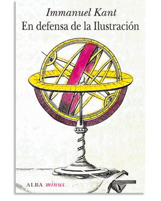 PORTADA DEL LIBRO EN DEFENSA DE LA ILUSTRACIÓN DE Immanuel Kant