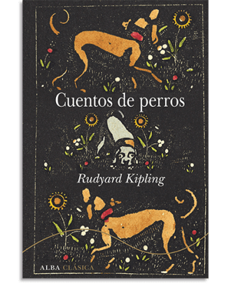 PORTADA DEL LIBRO CUENTOS DE PERROS DE Rudyard Kipling