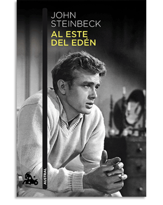 PORTADA DEL LIBRO AL ESTE DEL EDÉN DE John Steinbeck