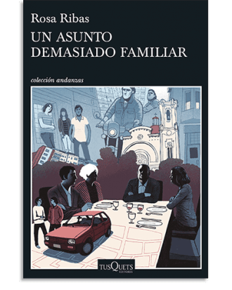 PORTADA DEL LIBRO UN ASUNTO DEMASIADO FAMILIAR DE Rosa Ribas