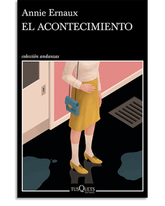 PORTADA DEL LIBRO EL ACONTECIMIENTO DE Annie Ernaux