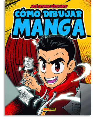 PORTADA DEL LIBRO COMO DIBUJAR MANGA DE José Antonio Pérez