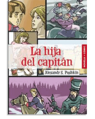 PORTADA DEL LIBRO LA HIJA DEL CAPITÁN DE Rafaelil Fernández Herrera