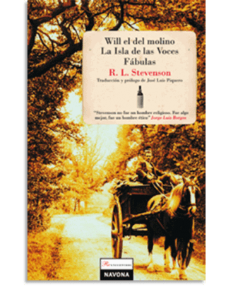 PORTADA DEL LIBRO WILL EL DEL MOLINO LA ISLA DE LAS VOCES FABULAS DE R.L. Stevenson