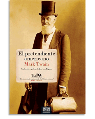 PORTADA DEL LIBRO 48. EL PRETENDIENTE AMERICANO DE  Mark Twain