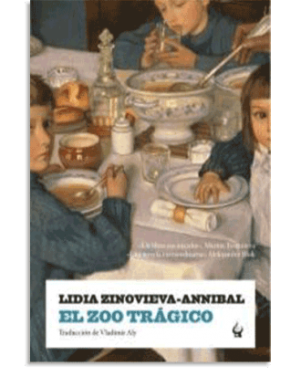 PORTADA DEL LIBRO EL ZOO TRÁGICO DE Lidia Zinovieva-Annibal