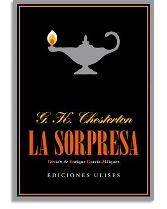 PORTADA DEL LIBRO LA SORPRESA DE Glibert Keith Chesterton