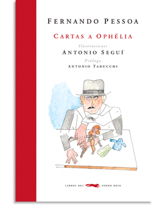 PORTADA DEL LIBRO CARTAS A OPHELIA DE Fernando Pessoa