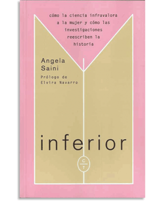 PORTADA DEL LIBRO INFERIOR DE Angela Saini