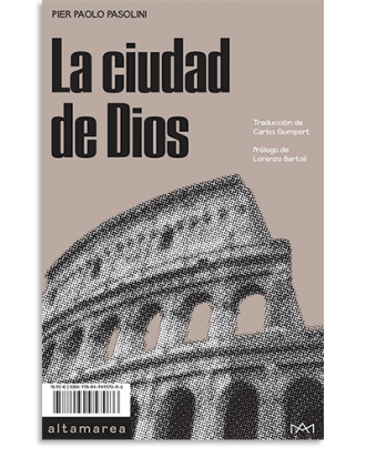 PORTADA DEL LIBRO LA CIUDAD DE DIOS DE Pier Paolo Pasolini