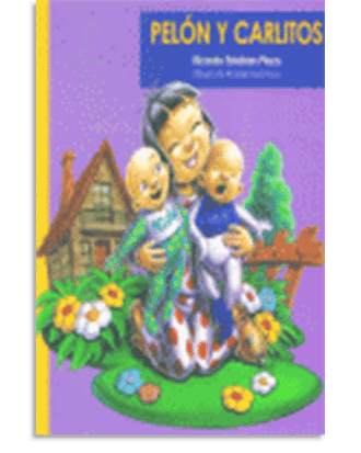 PORTADA DEL LIBRO PELÓN Y CARLITOS DE Ricardo Esteban Plaza