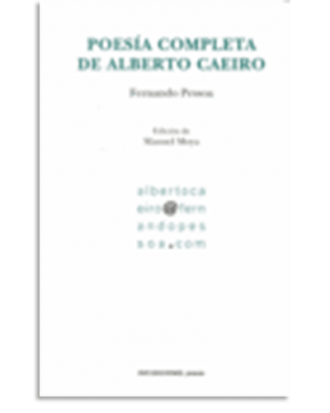 PORTADA DEL LIBRO POESÍA COMPLETA DE ALBERTO CAEIRO DE Fernando Pessoa
