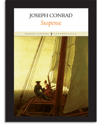 PORTADA DEL LIBRO SUSPENSE DE Joseph Conrad