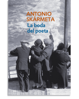 PORTADA DEL LIBRO LA BODA DEL POETA DE Antonio Skármeta