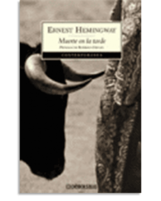 PORTADA DEL LIBRO MUERTE EN LA TARDE DE Ernest Hemingway