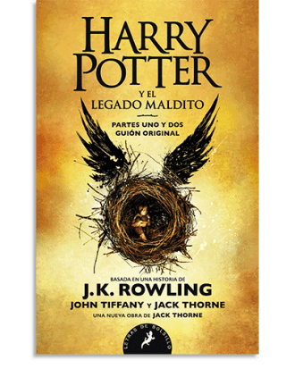 PORTADA DEL LIBRO HARRY POTTER Y EL LEGADO MALDITO (HARRY POTTER 8) DE J.K. Rowling