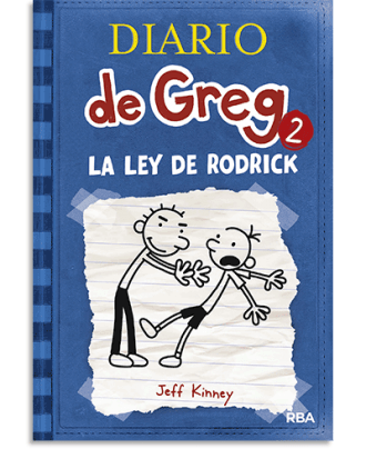 PORTADA DEL LIBRO DIARIO DE GREG 2: LA LEY DE RODRICK DE  Kinney Jeff