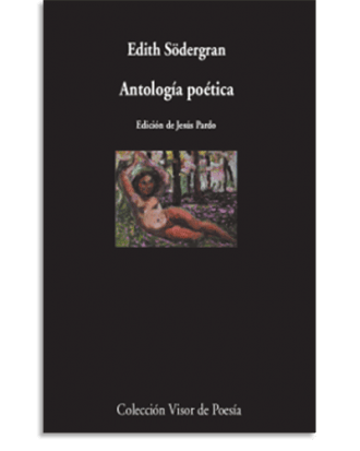 PORTADA DEL LIBRO ANTOLOGÍA POÉTICA DE Edith Södergran