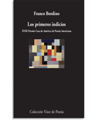 PORTADA DEL LIBRO LOS PRIMEROS INDICIOS DE Franco Bordino
