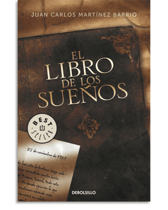 PORTADA DEL LIBRO EL LIBRO DE LOS SUEÑOS DE Juan Carlos Martínez Barrio