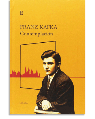 PORTADA DEL LIBRO CONTEMPLACION DE Franz Kafka
