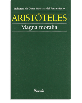 PORTADA DEL LIBRO MAGNA MORALIA DE  Aristóteles