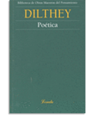 PORTADA DEL LIBRO POETICA DE  Dilthey