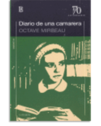 PORTADA DEL LIBRO DIARIO DE UNA CAMARERA DE Octave Mirbeau