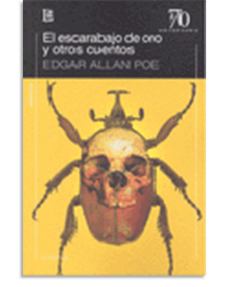 PORTADA DEL LIBRO ESCARABAJO DE ORO Y OTROS CUENTOS DE  Allan Poe Edgar