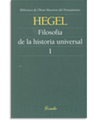 PORTADA DEL LIBRO FILOSOFIA DE LA HISTORIA UNIVERSAL I DE  Hegel
