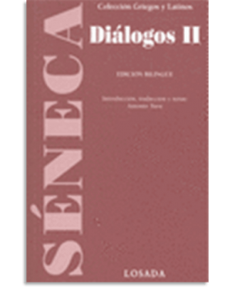 PORTADA DEL LIBRO DIALOGOS II DE  Seneca