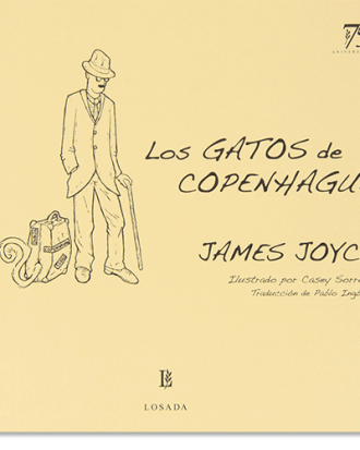 PORTADA DEL LIBRO LOS GATOS DE COPENHAGUE DE James Joyce