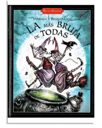 PORTADA DEL LIBRO MAS BRUJA DE TODAS