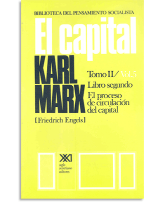 PORTADA DEL LIBRO EL CAPITAL. TOMO II/VOL. 5 DE Karl Marx
