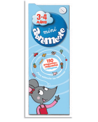 PORTADA DEL LIBRO ABREMENTE 3-4 AÑOS 4ªED DE  Los Editores De Playbac